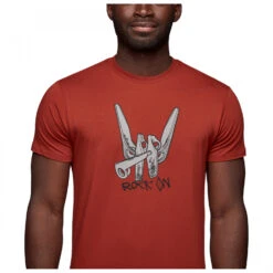 Black Diamond BD Rock On S/S - T-shirt -Active Style Store black diamond bd rock on s s t shirt detail 4