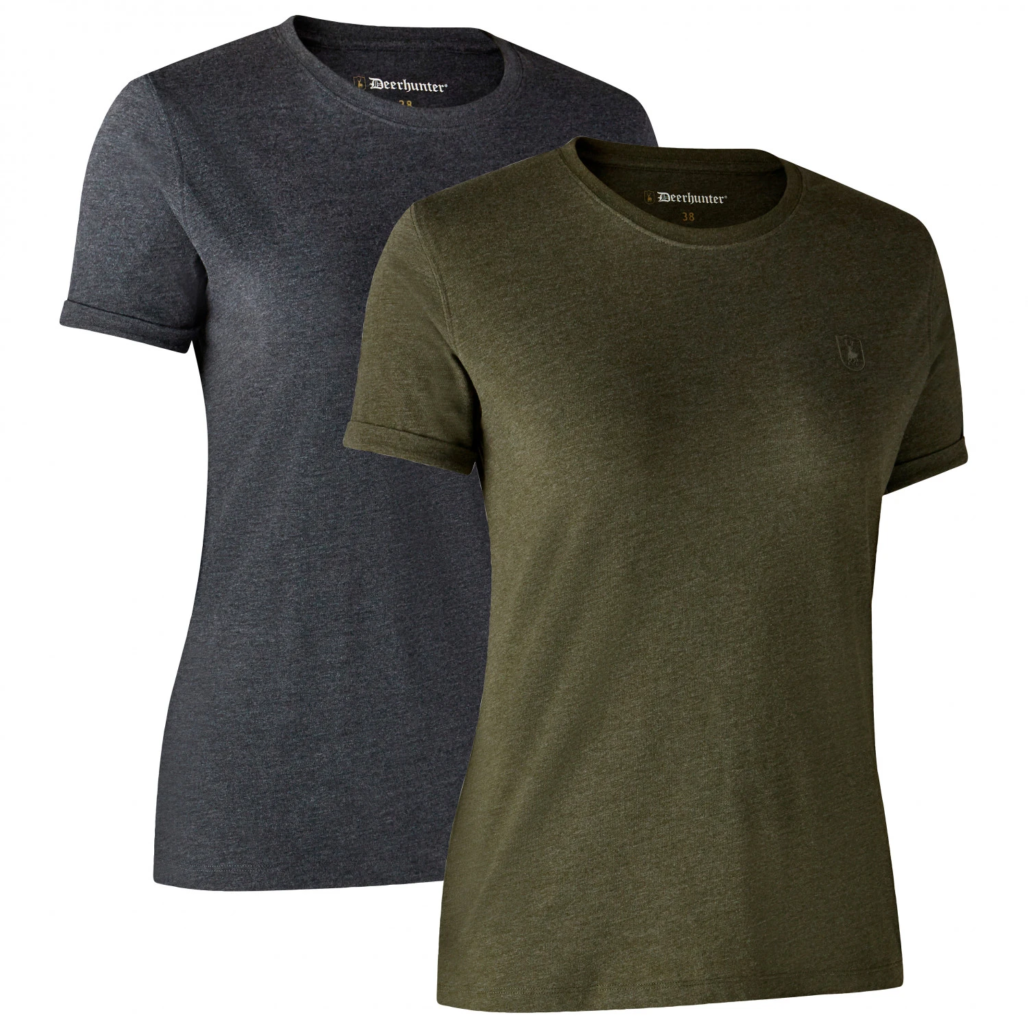 Deerhunter Women's Basic T-Shirt 2-Pack - T-shirt 1 Deerhunter Women's Basic T-Shirt 2-Pack - T-shirt