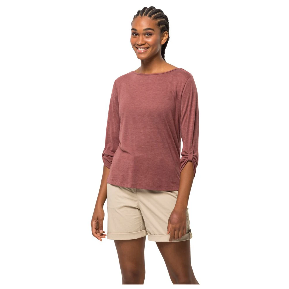 Jack Wolfskin Women's Coral Coast 3/4 - Longsleeve 2 Jack Wolfskin Women's Coral Coast 3/4 - Longsleeve - Image 2