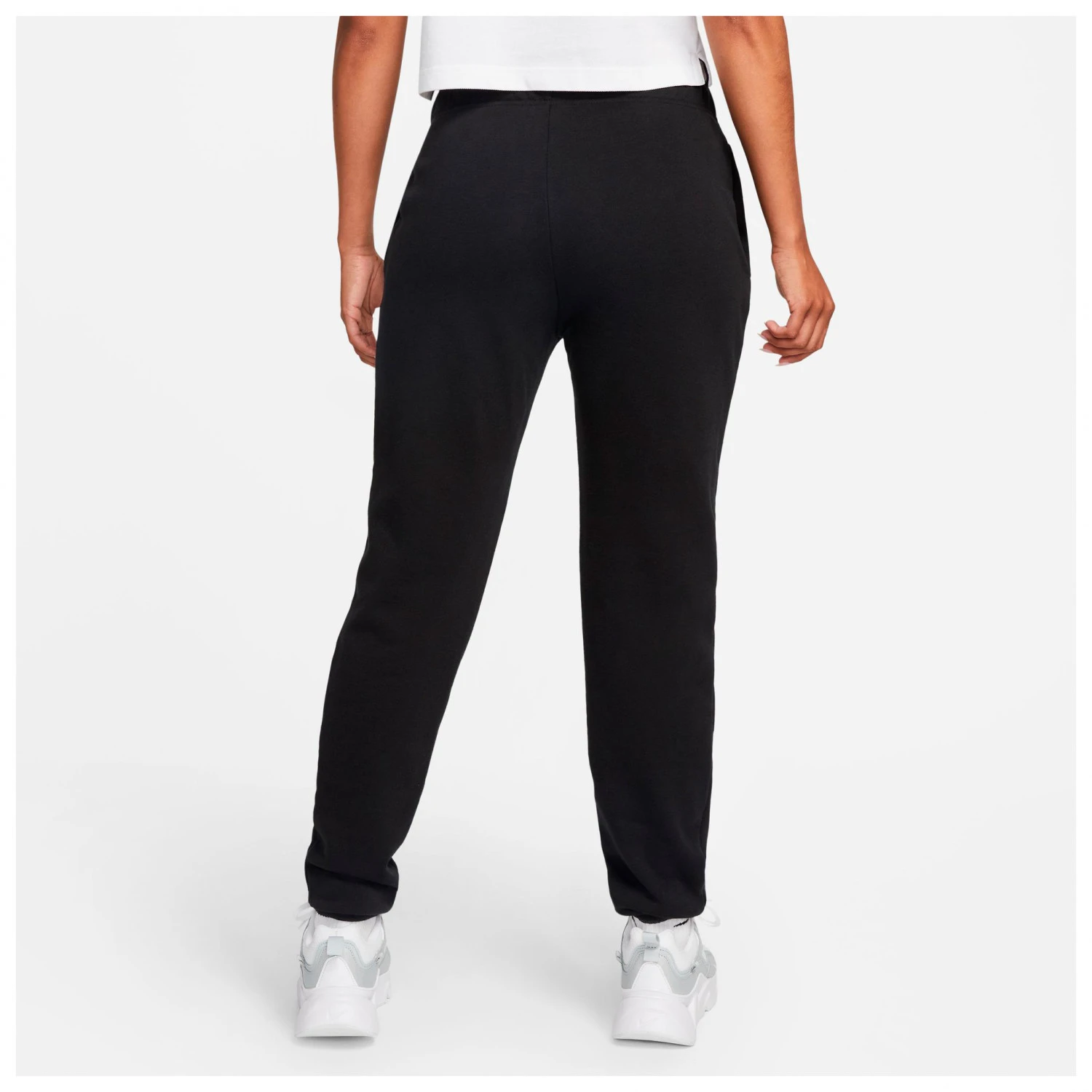 Nike Women's Sportswear Club Fleece Mid-Rise Joggers - Tracksuit Trousers 4 Nike Women's Sportswear Club Fleece Mid-Rise Joggers - Tracksuit Trousers - Image 4