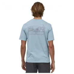 Patagonia Lost And Found Organic Pocket T-Shirt - T-shirt -Active Style Store patagonia lost and found organic pocket t shirt t shirt detail 3