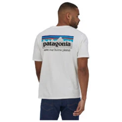 Patagonia P-6 Mission Organic T-Shirt - T-shirt -Active Style Store patagonia p 6 mission organic t shirt t shirt detail 3
